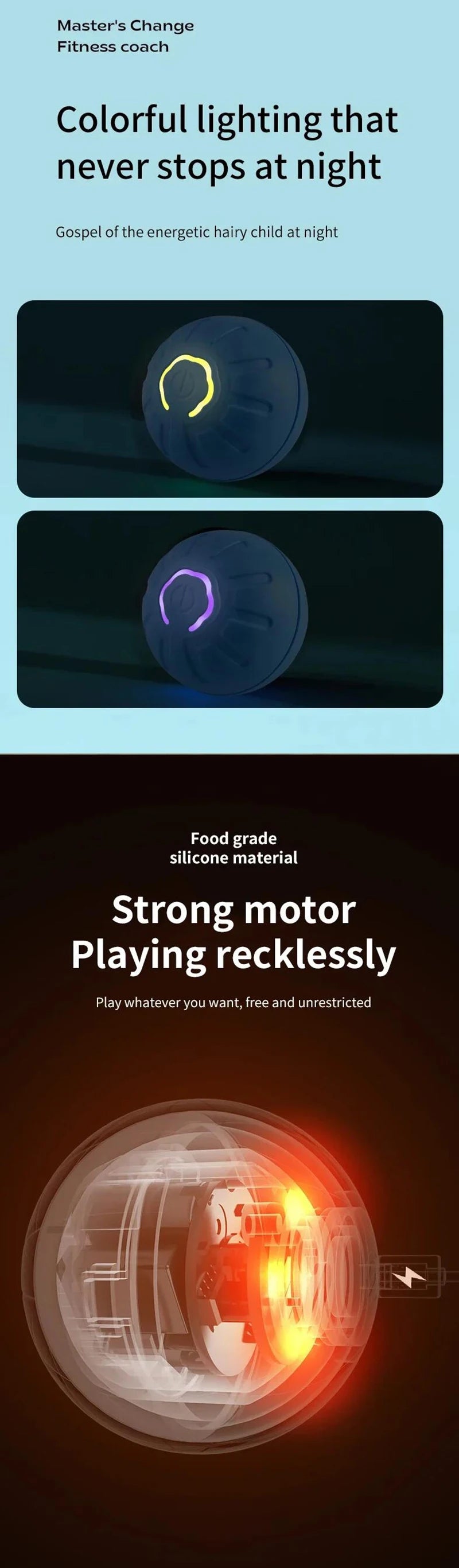 Smart Pet Toy Electronic Ball