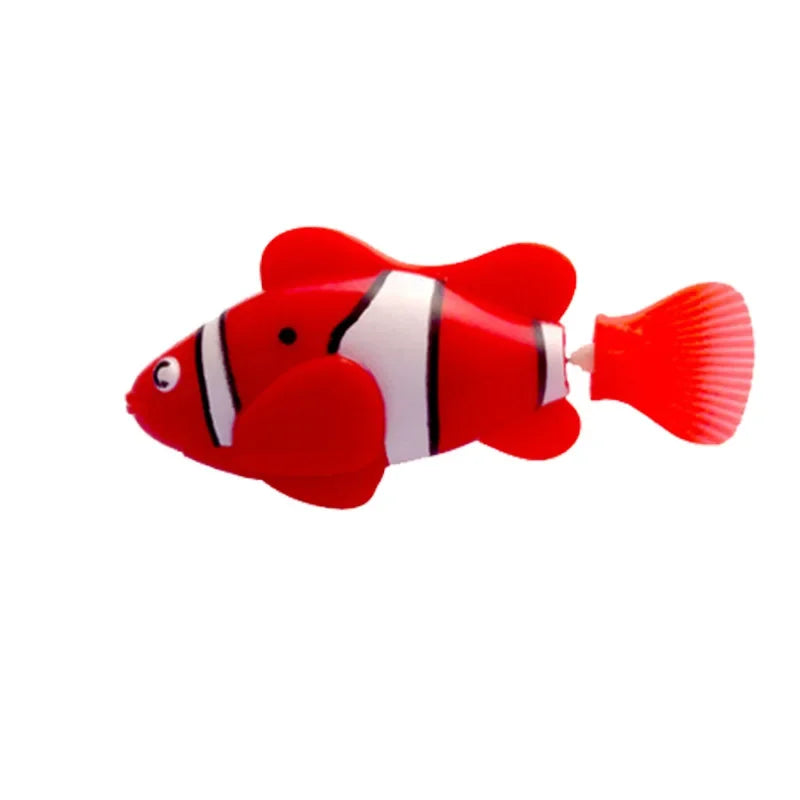 Cat Toy LED Swimming Robot Fish