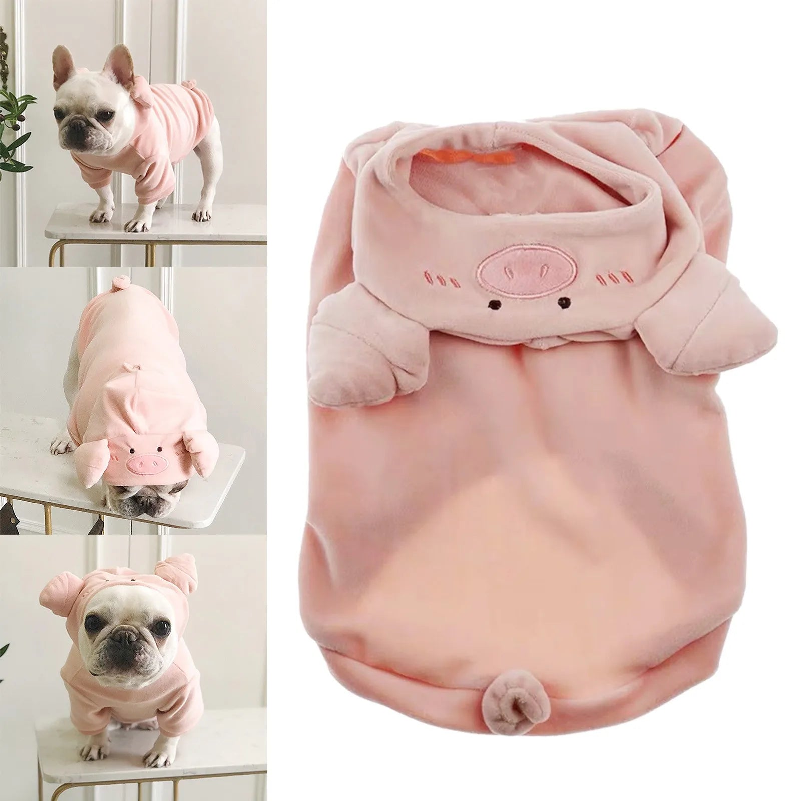 Warm Fleece Deer Pet Costume