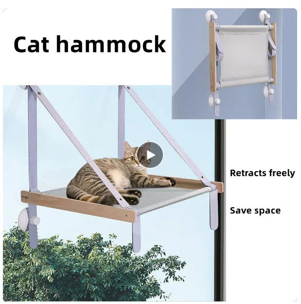 Cat Hammock Window Bed