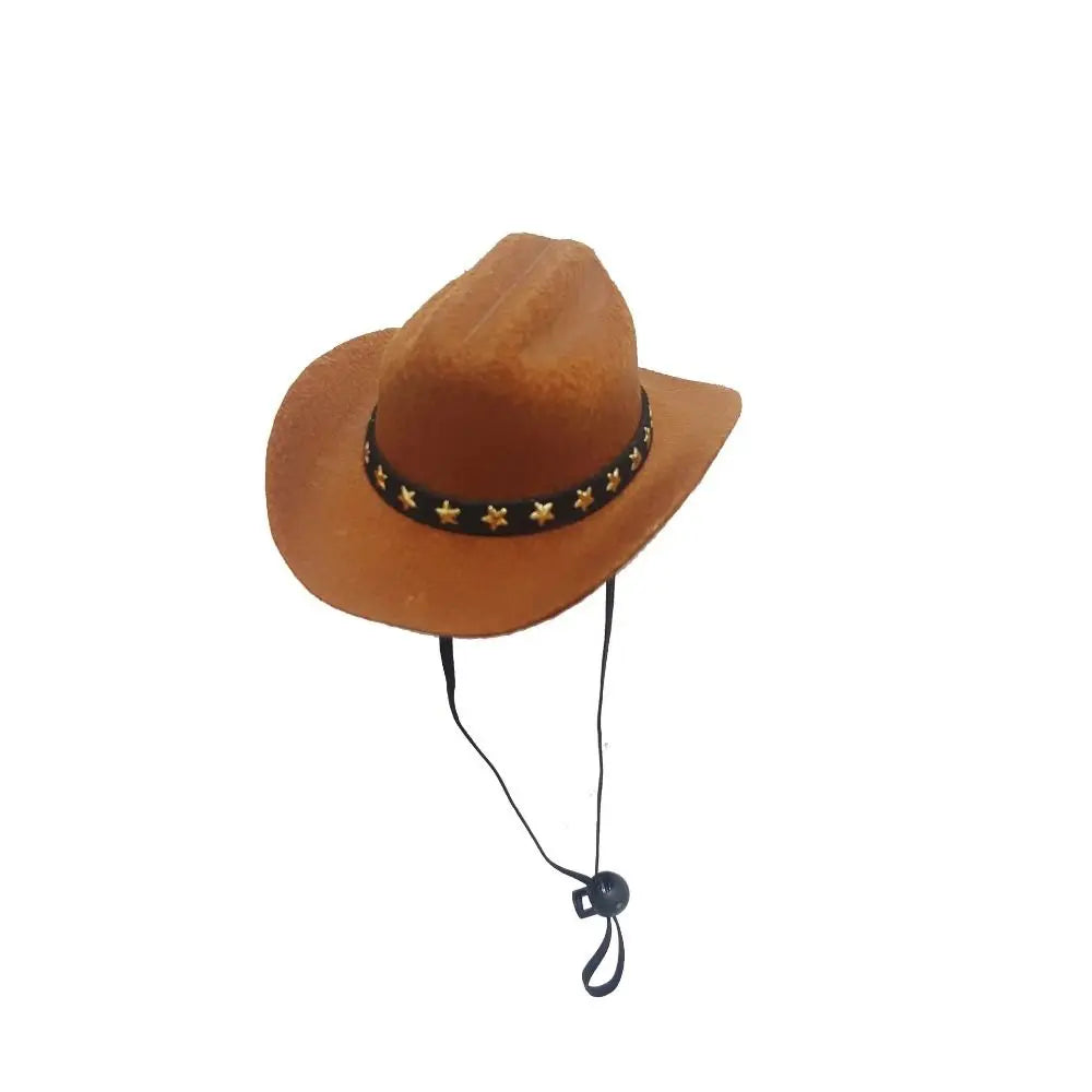 Adjustable Pet Crowboy Hat