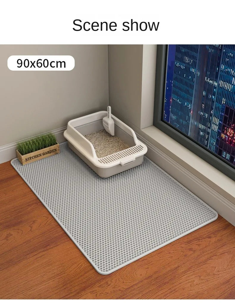 Cat Litter Mat - Waterproof Double Layer