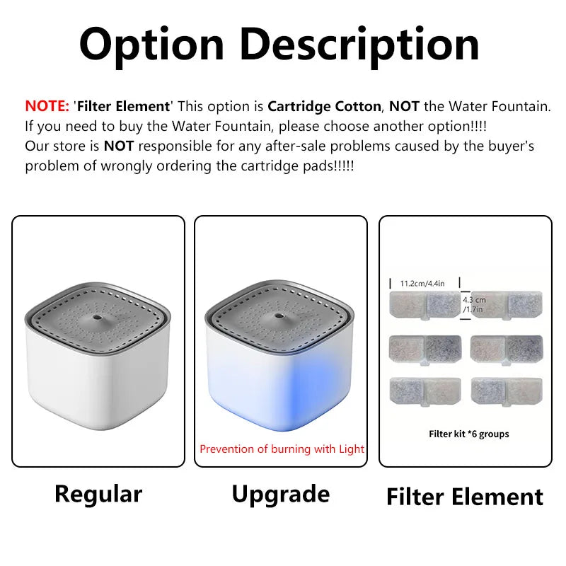 3L Cat Water Fountain & Filter