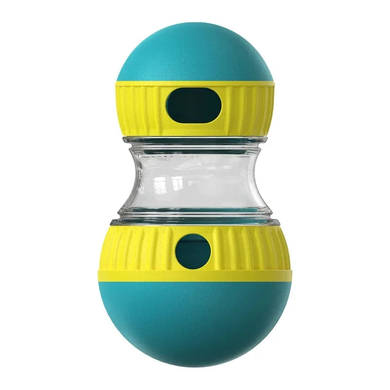 Dog Puzzle Toy Elliptical Track Rolling Ball