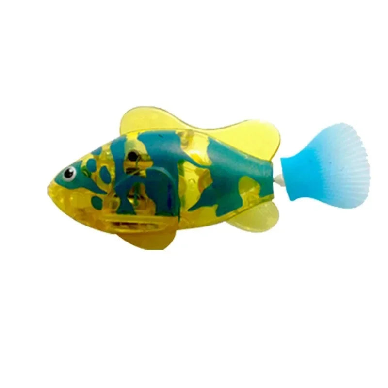 Cat Toy LED Swimming Robot Fish