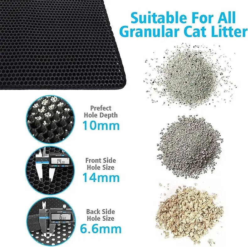 Cat Litter Mat - Double Layer