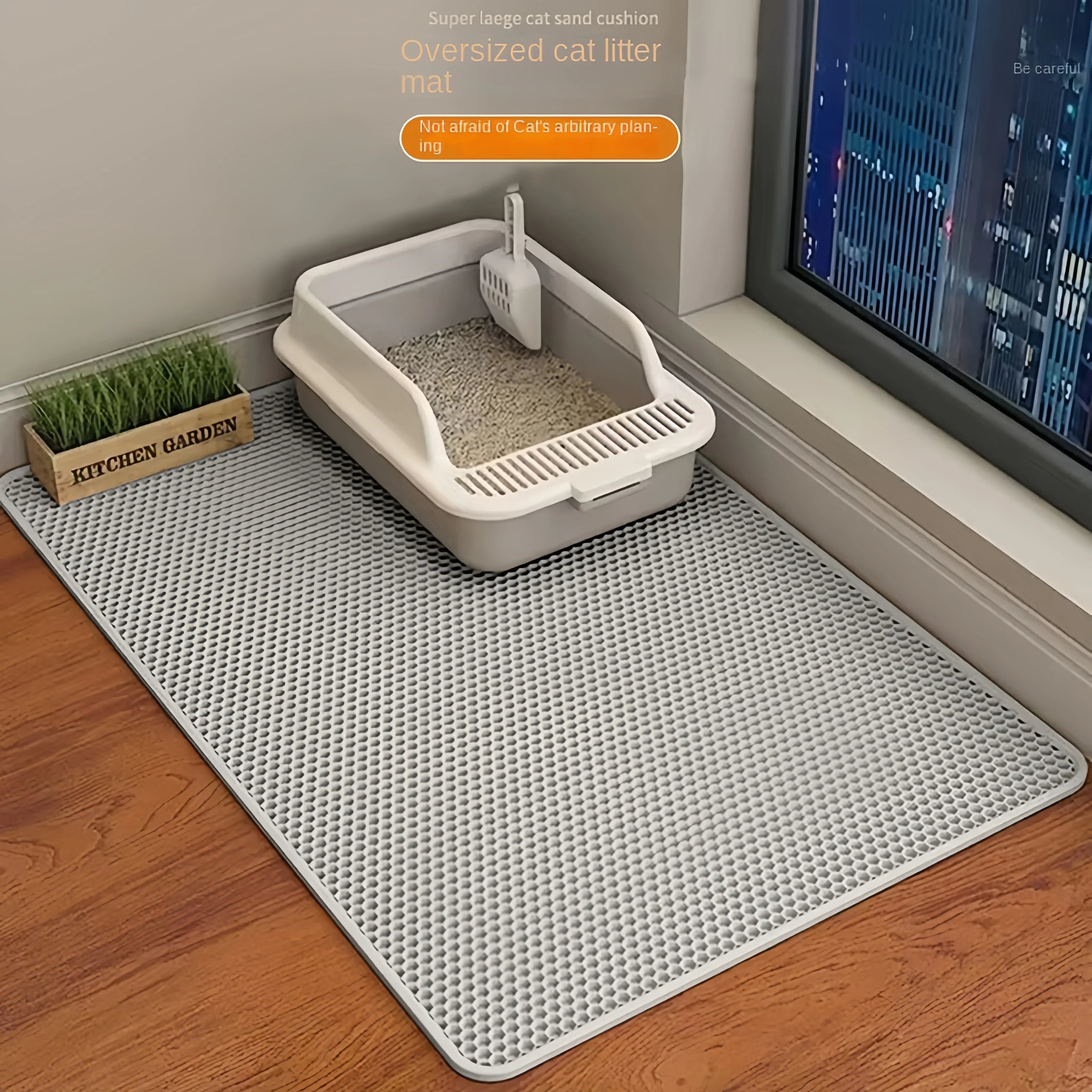 Cat Litter Mat - Waterproof Double Layer