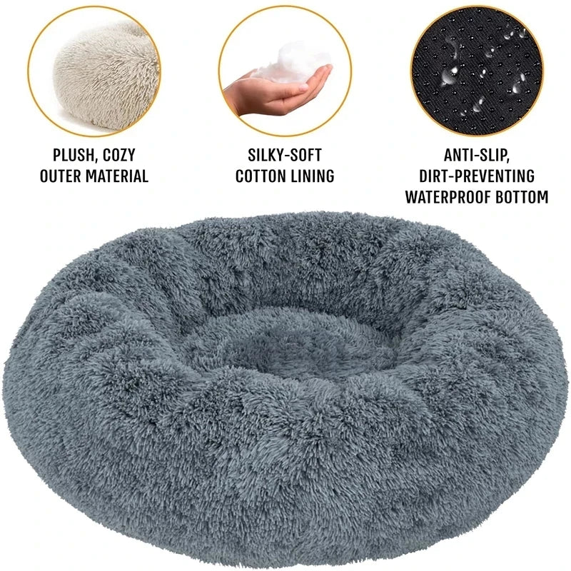 Super Soft Pet Donut Bed