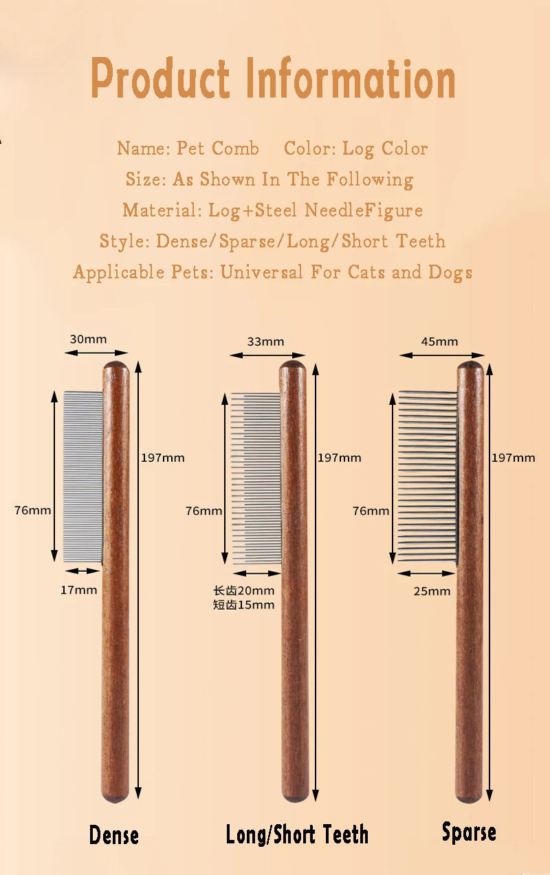 Stainless Steel Pet Hair Remover