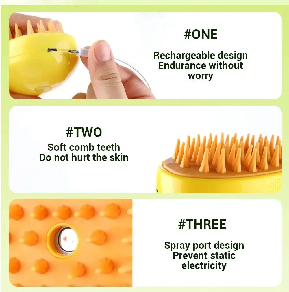 Pet Spray Massage Comb