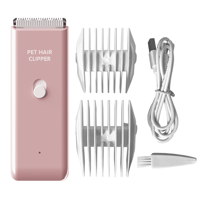Cordless Rechargeable Pet Hair Trimmer
