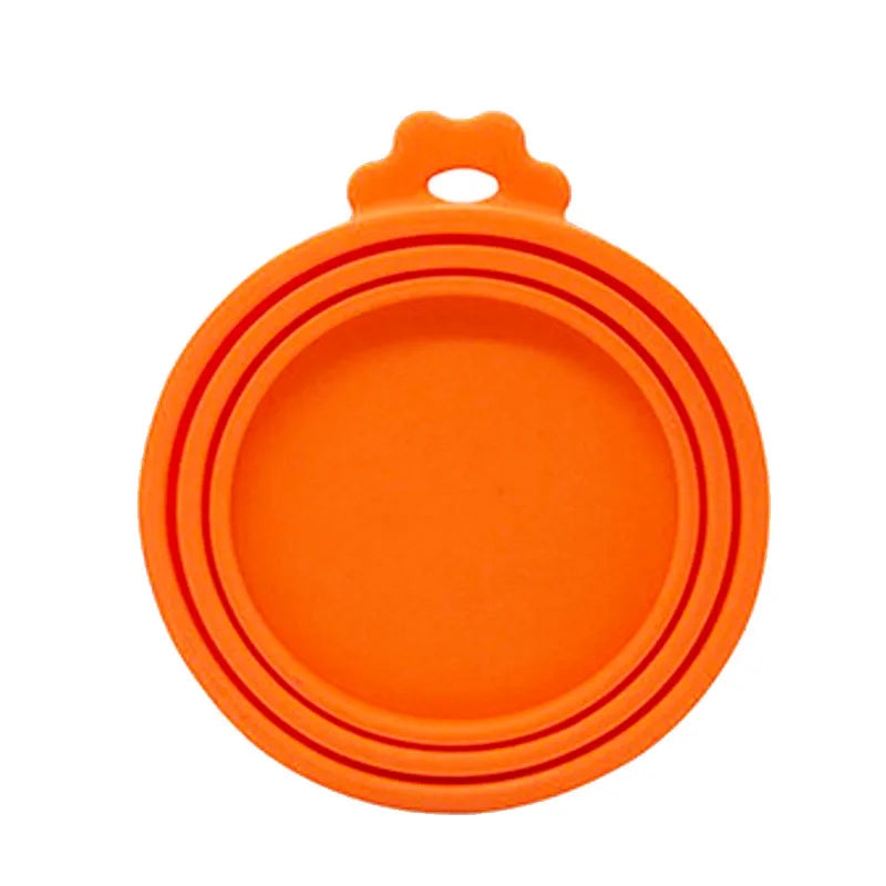 Reusable Pet Food Can Cover and Spoon