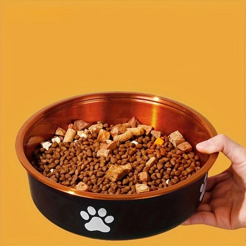 Anti-Slip Dog Bowls - Stainless Steel