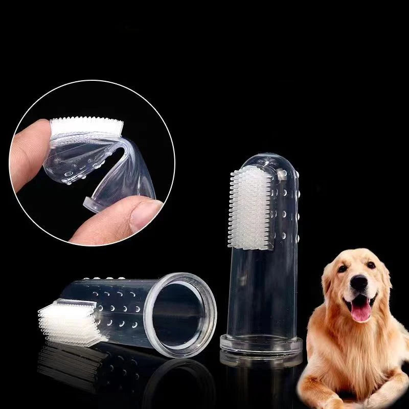 Soft Pet Finger Toothbrushes Dog