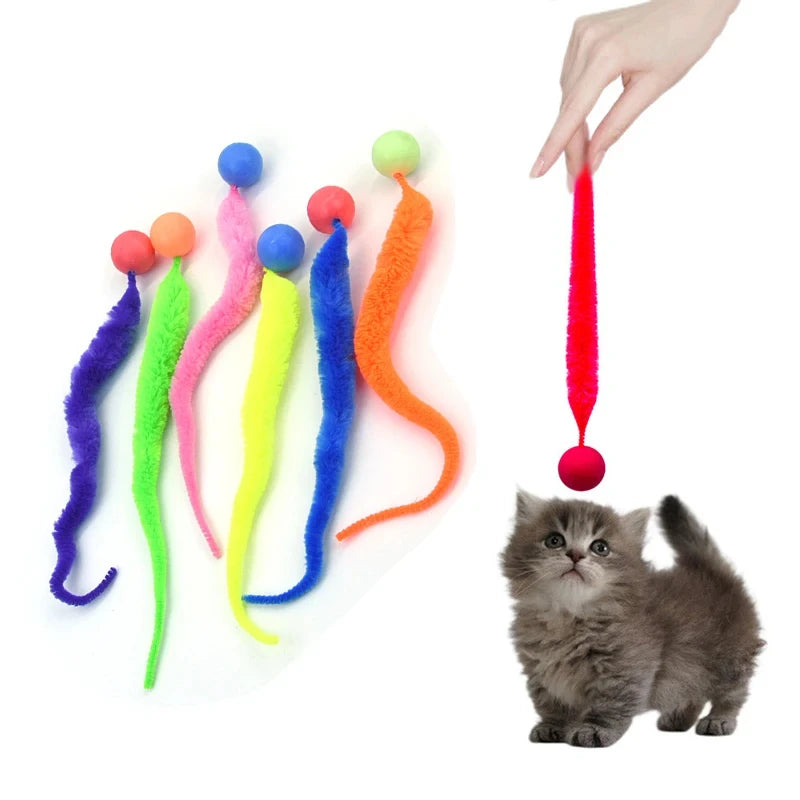 Colorful Bouncing Ball Cat Teaser