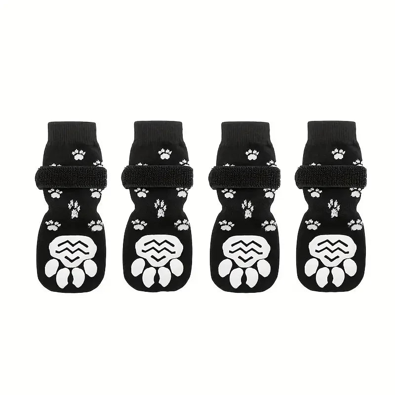 Anti-Slip Dog Socks 4pcs Paw Protector