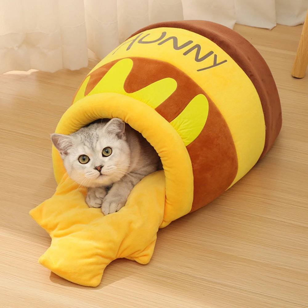Cat Bed - Honey Jar Shape