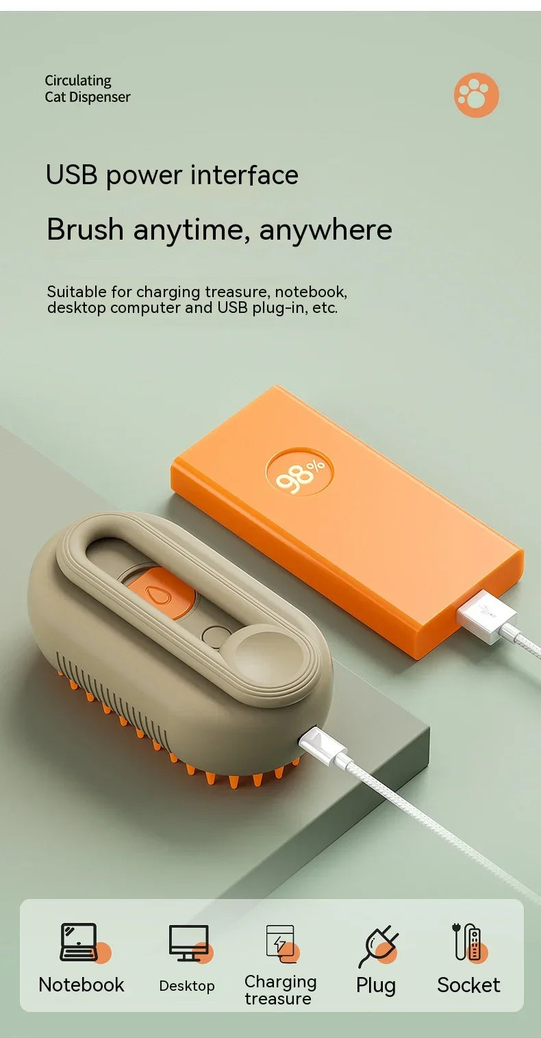 Pet Spray Massage Comb