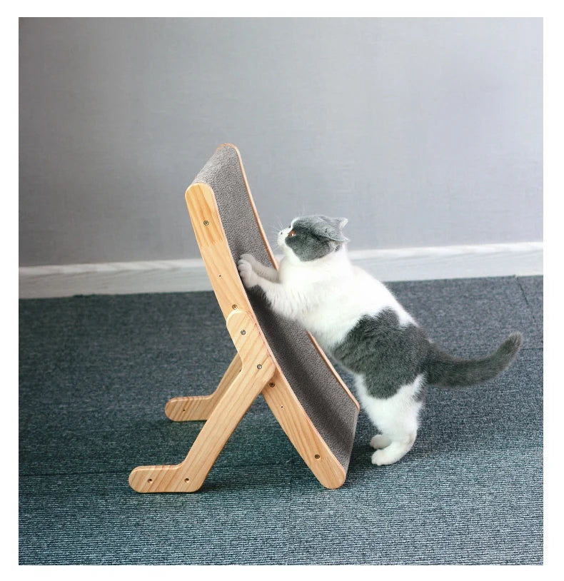 Cat Scratcher Board Wooden Frame