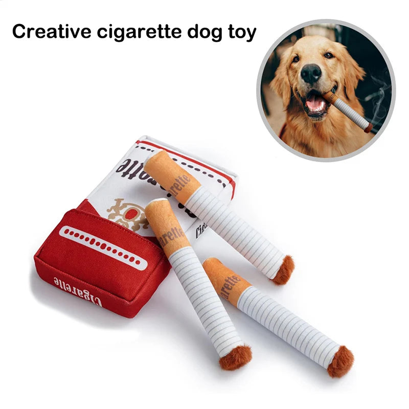 Creative Cigarette Dog Crewing Toys