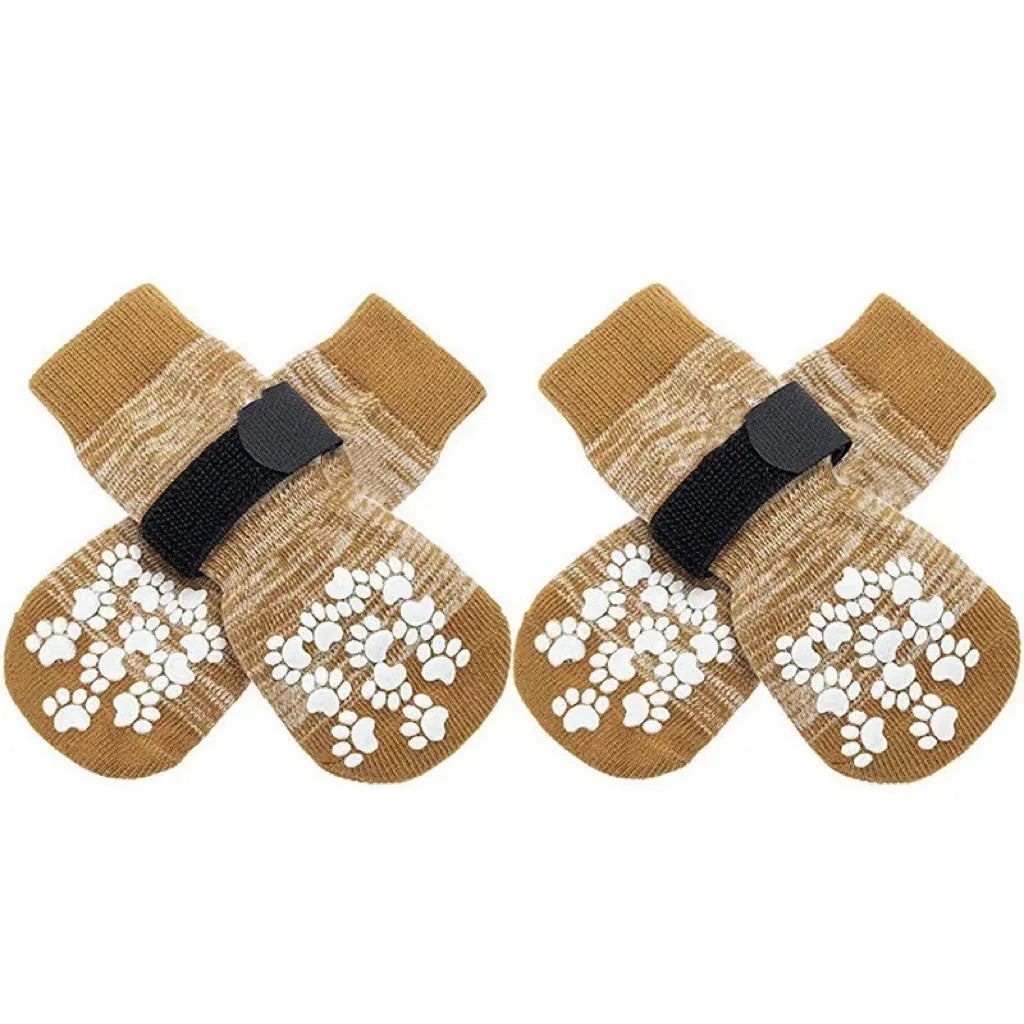 Anti-Slip Dog Socks 4pcs Paw Protector