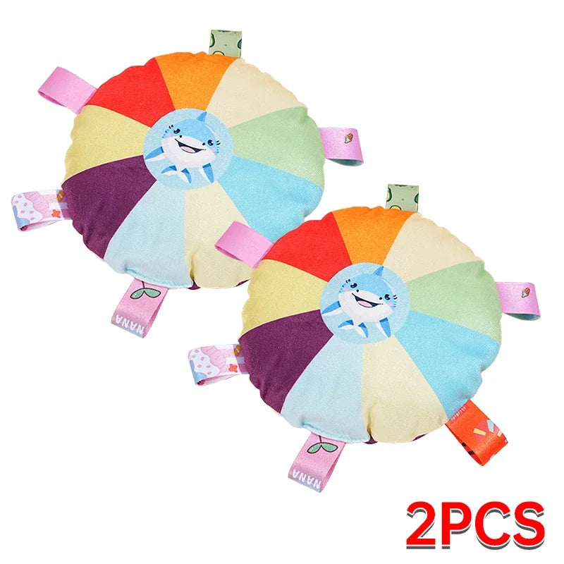 Rainbow Plush Flying Saucer