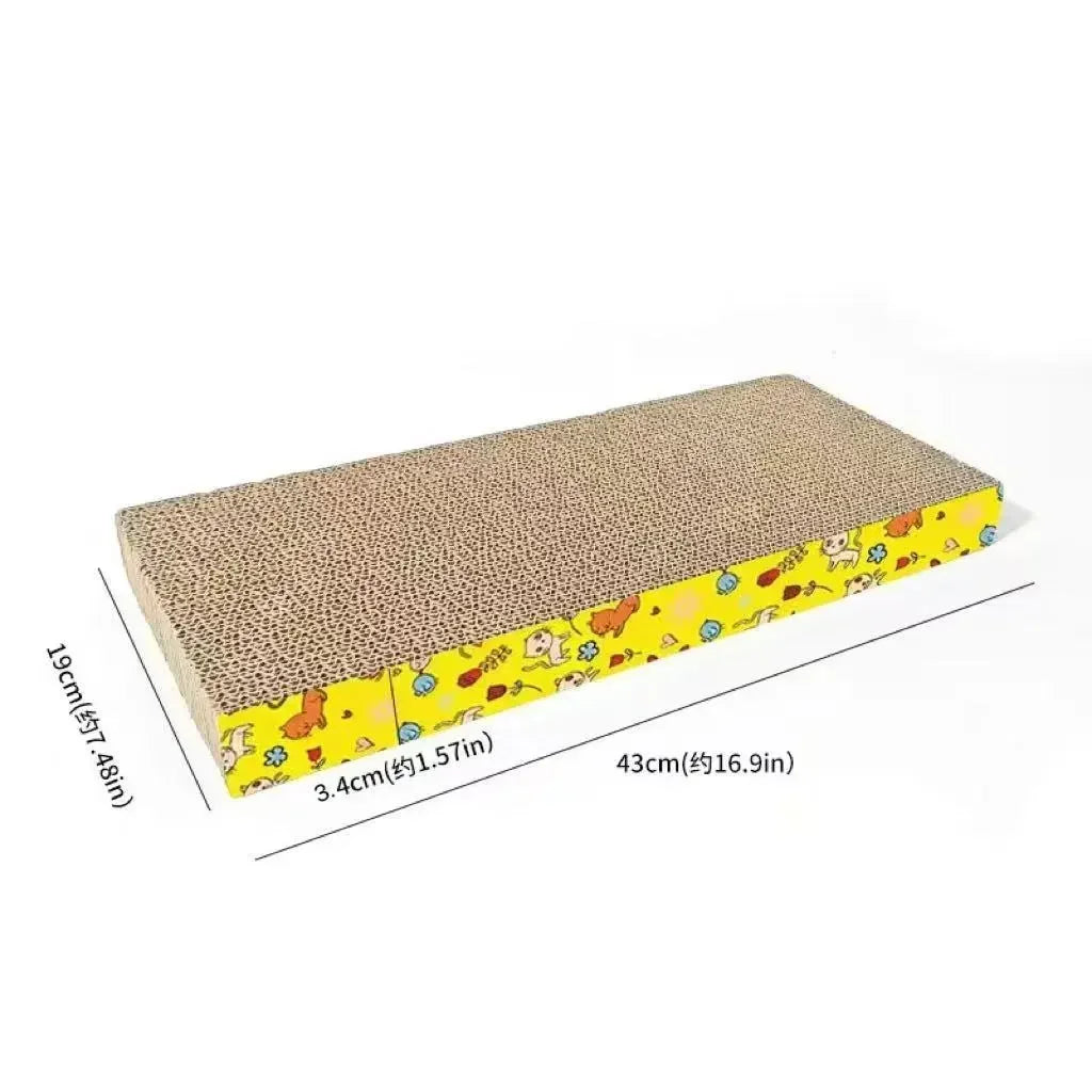Cat Scratching Cardboard
