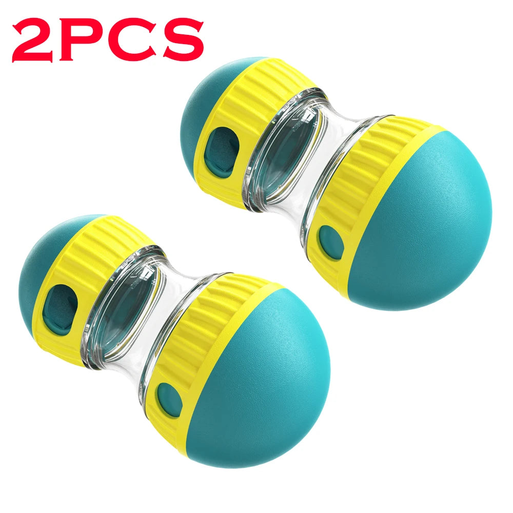 Dog Puzzle Toy Elliptical Track Rolling Ball