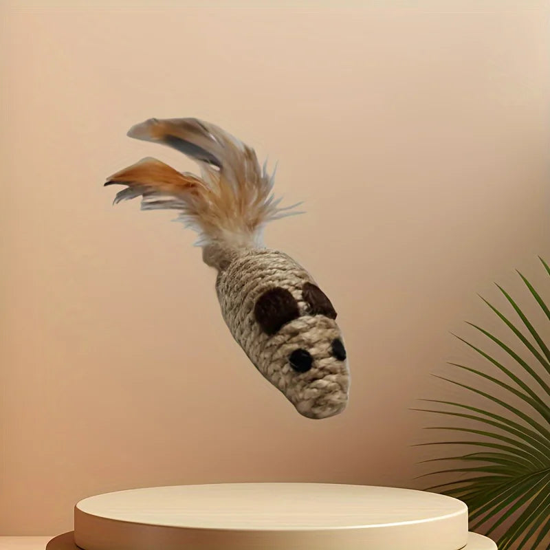 Sisal False Mouse Plush Toys