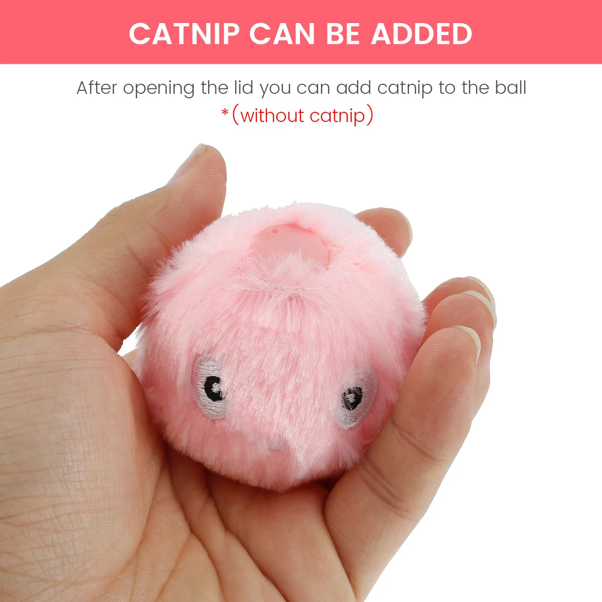 Smart Cat Toys - Faux Fur Ball