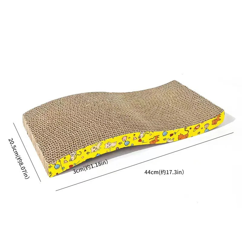 Cat Scratching Cardboard