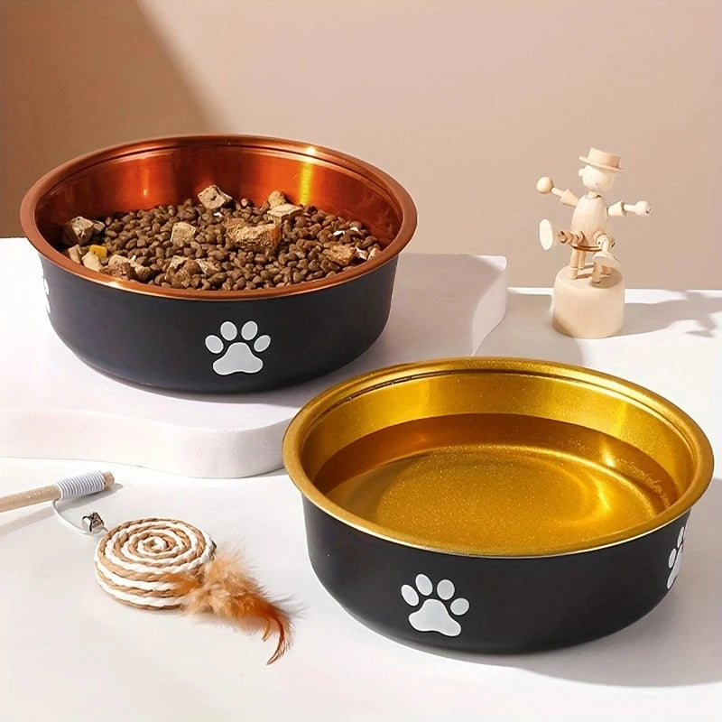 Anti-Slip Dog Bowls - Stainless Steel
