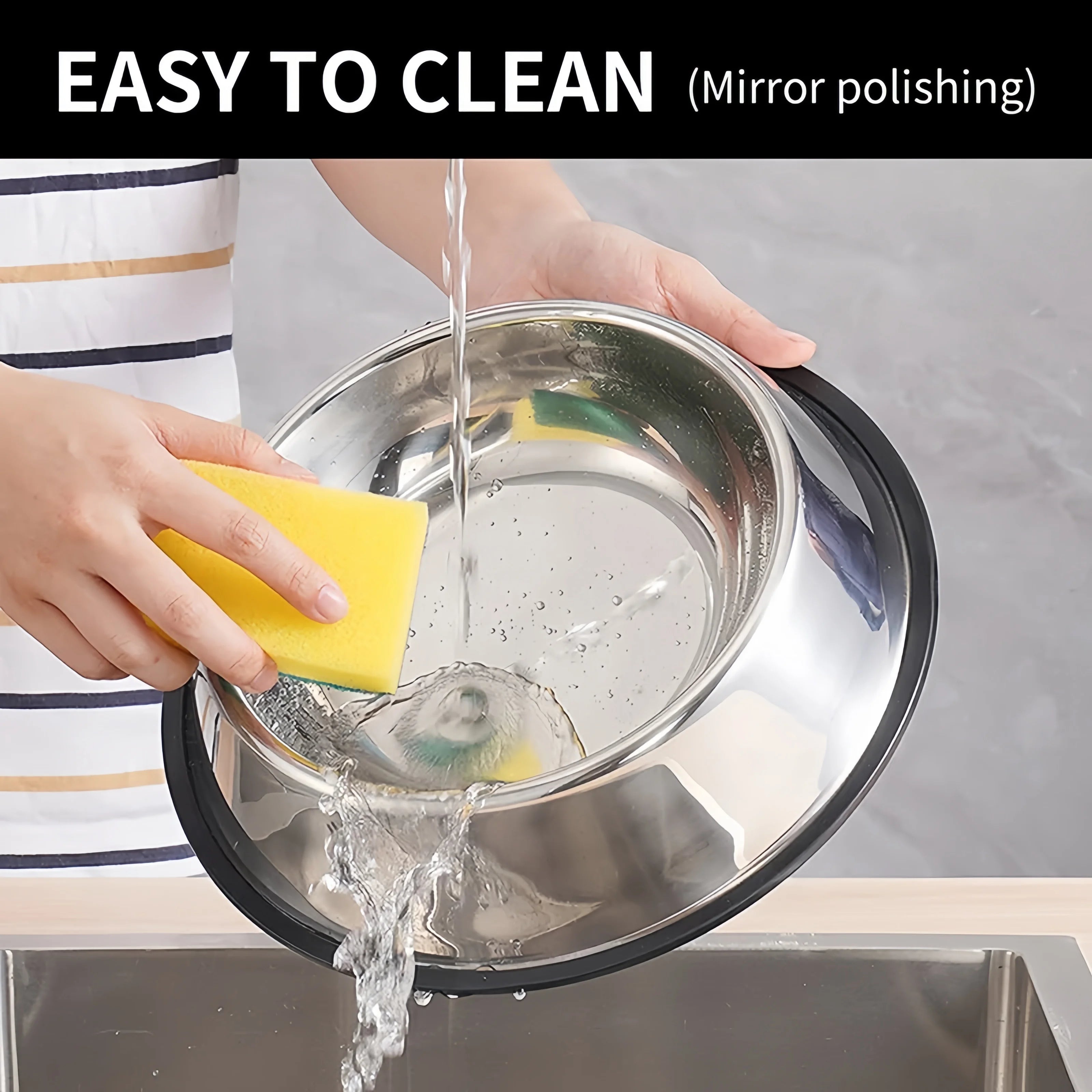 Pet Stainless Steel Feeding Bowl