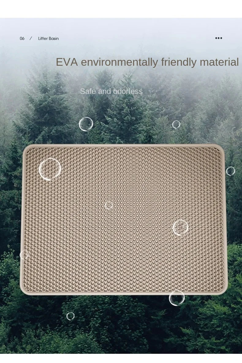 Cat Litter Mat - Waterproof Double Layer