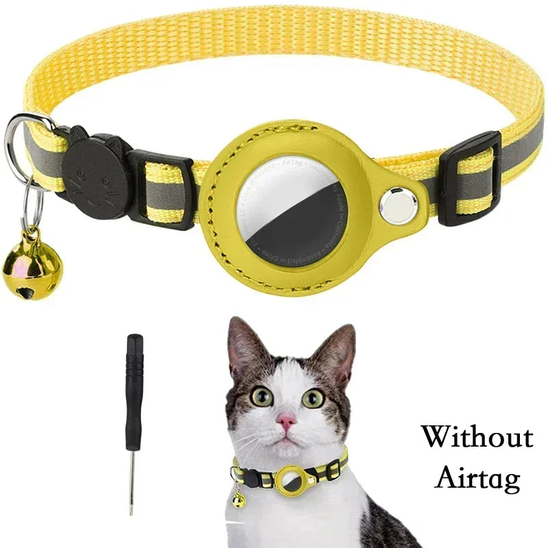 Anti-Lost Cat Collar for Airtag GPS Tracker