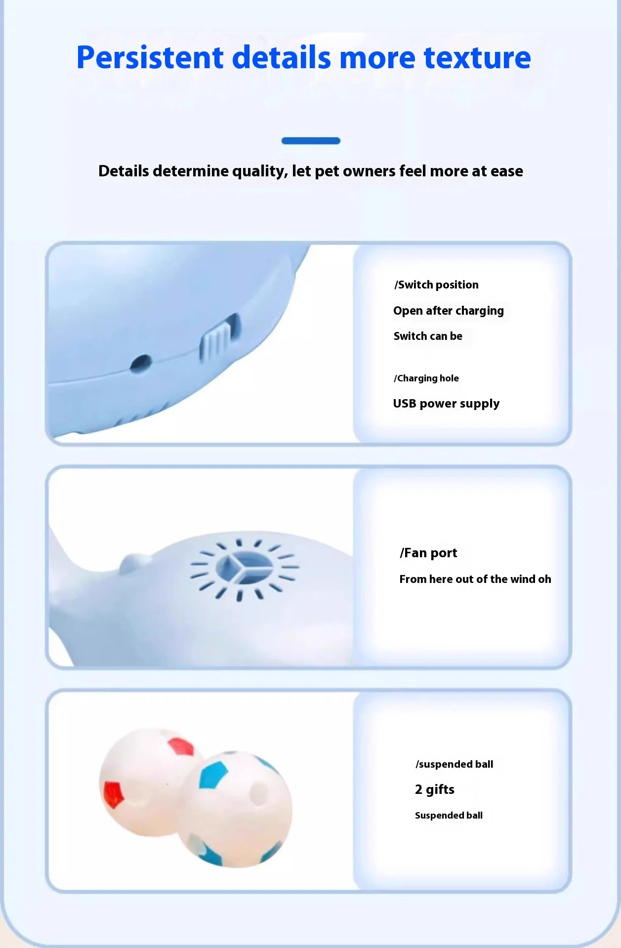 Pet Toy - Floating Ball