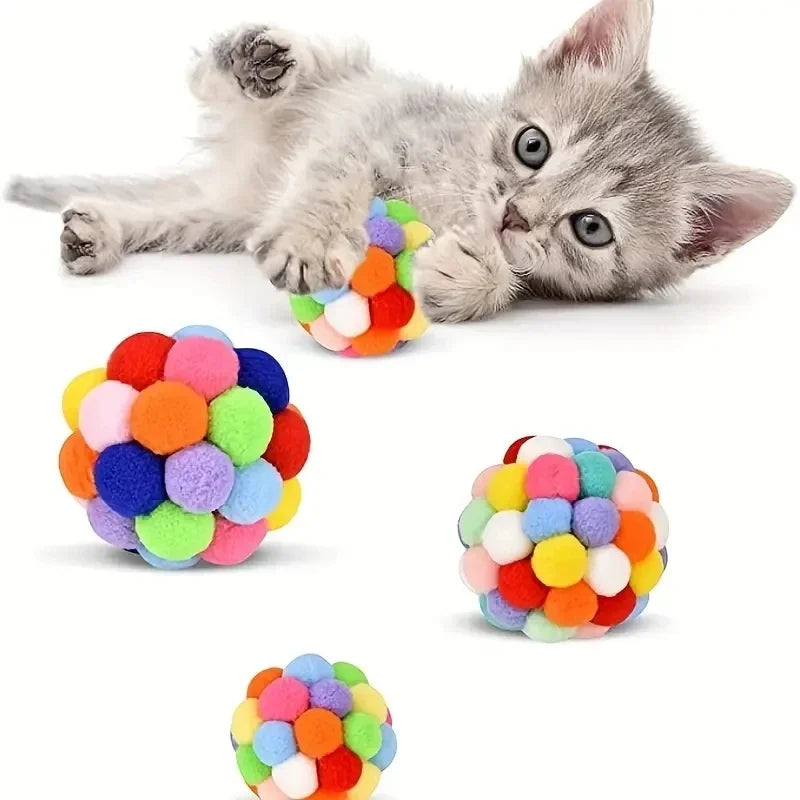 Cat Plush Balls