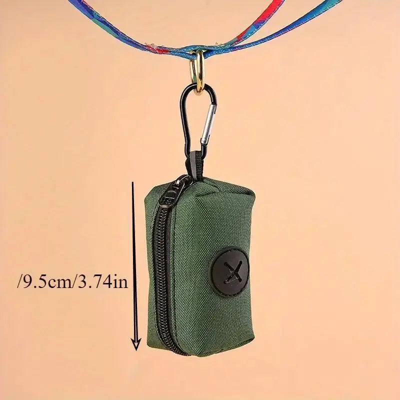 Canvas Dog Poop Bag Holder