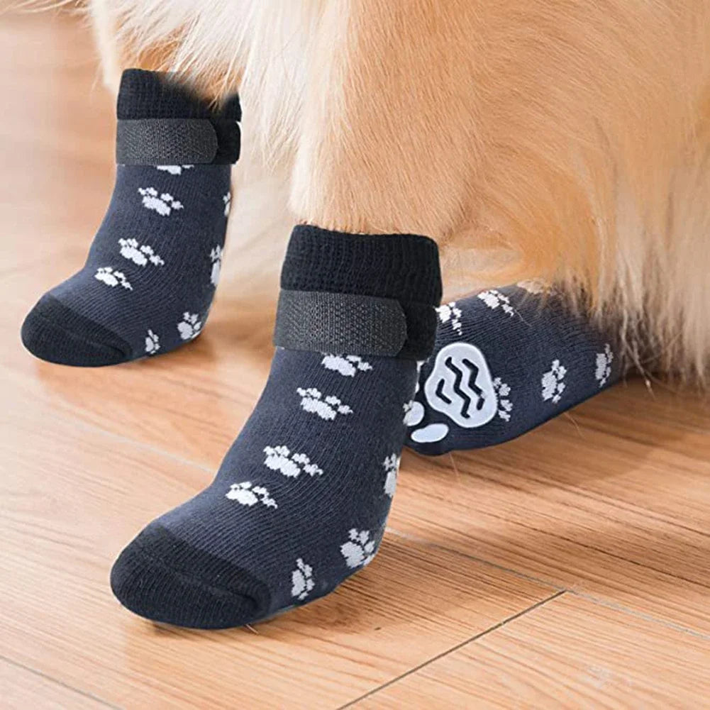 Anti-Slip Dog Socks 4pcs Paw Protector