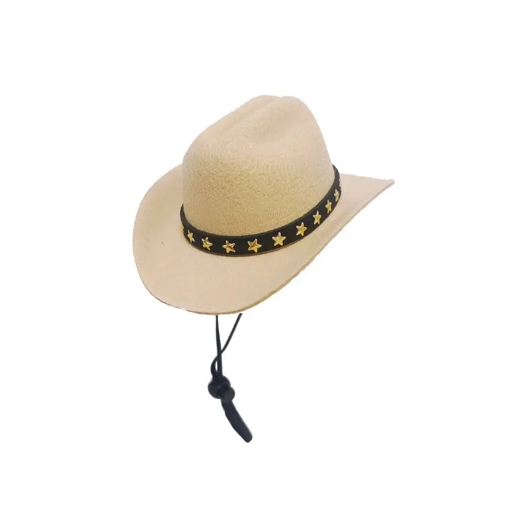 Adjustable Pet Crowboy Hat