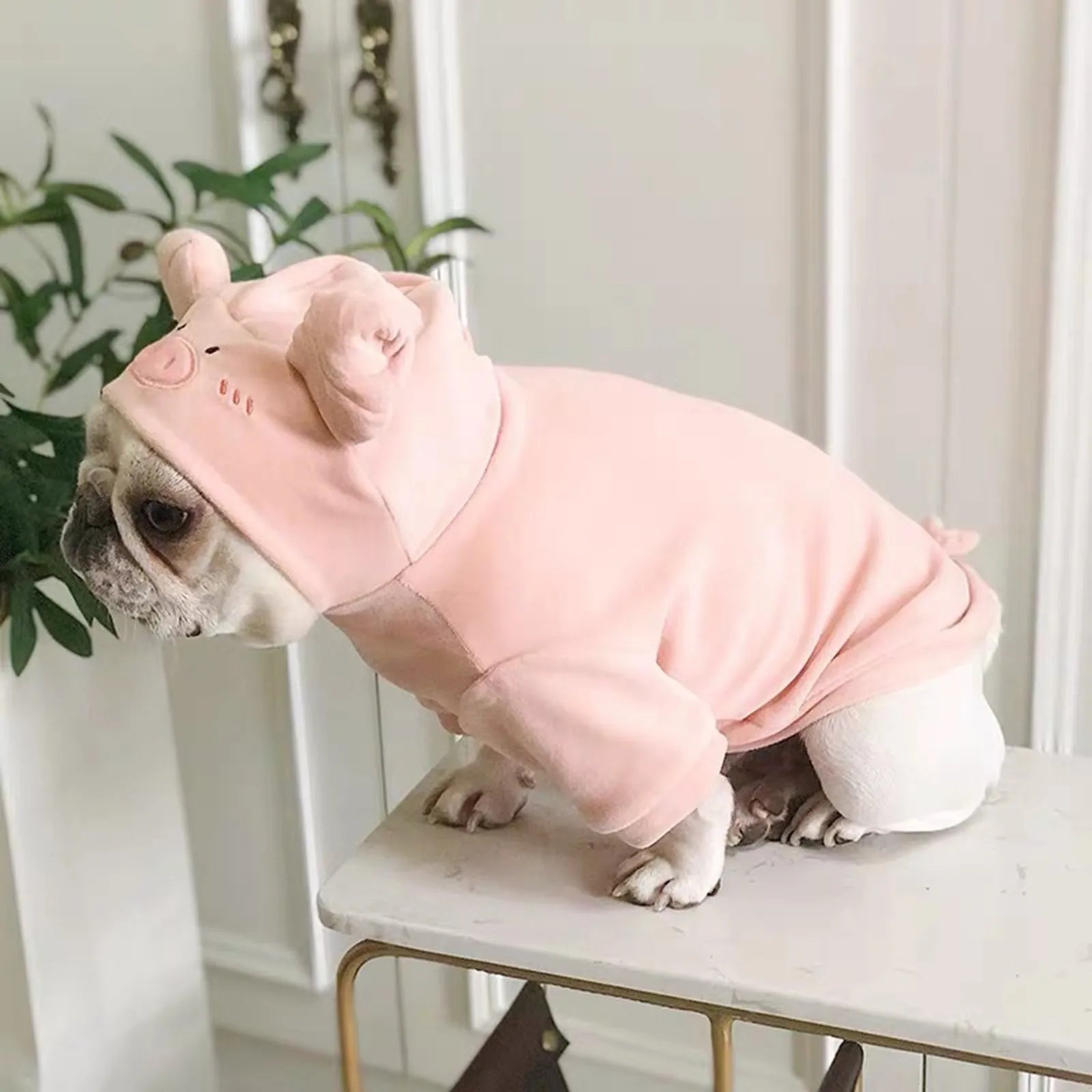 Warm Fleece Deer Pet Costume