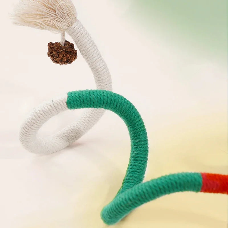 Cat Chew Toys - Interactive Molar Cotton Rope