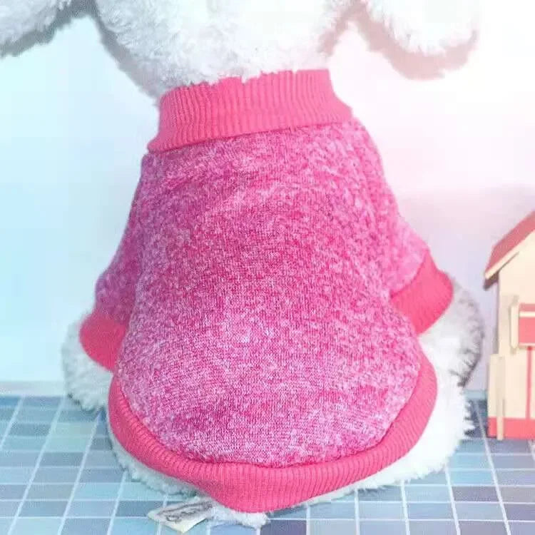 Dog Round Neck Warm Clothes