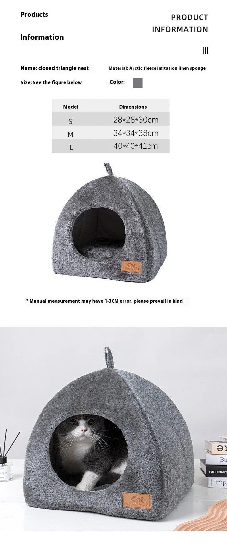 Triangle Cat Nest