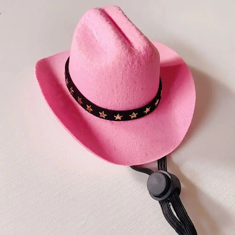 Adjustable Pet Crowboy Hat