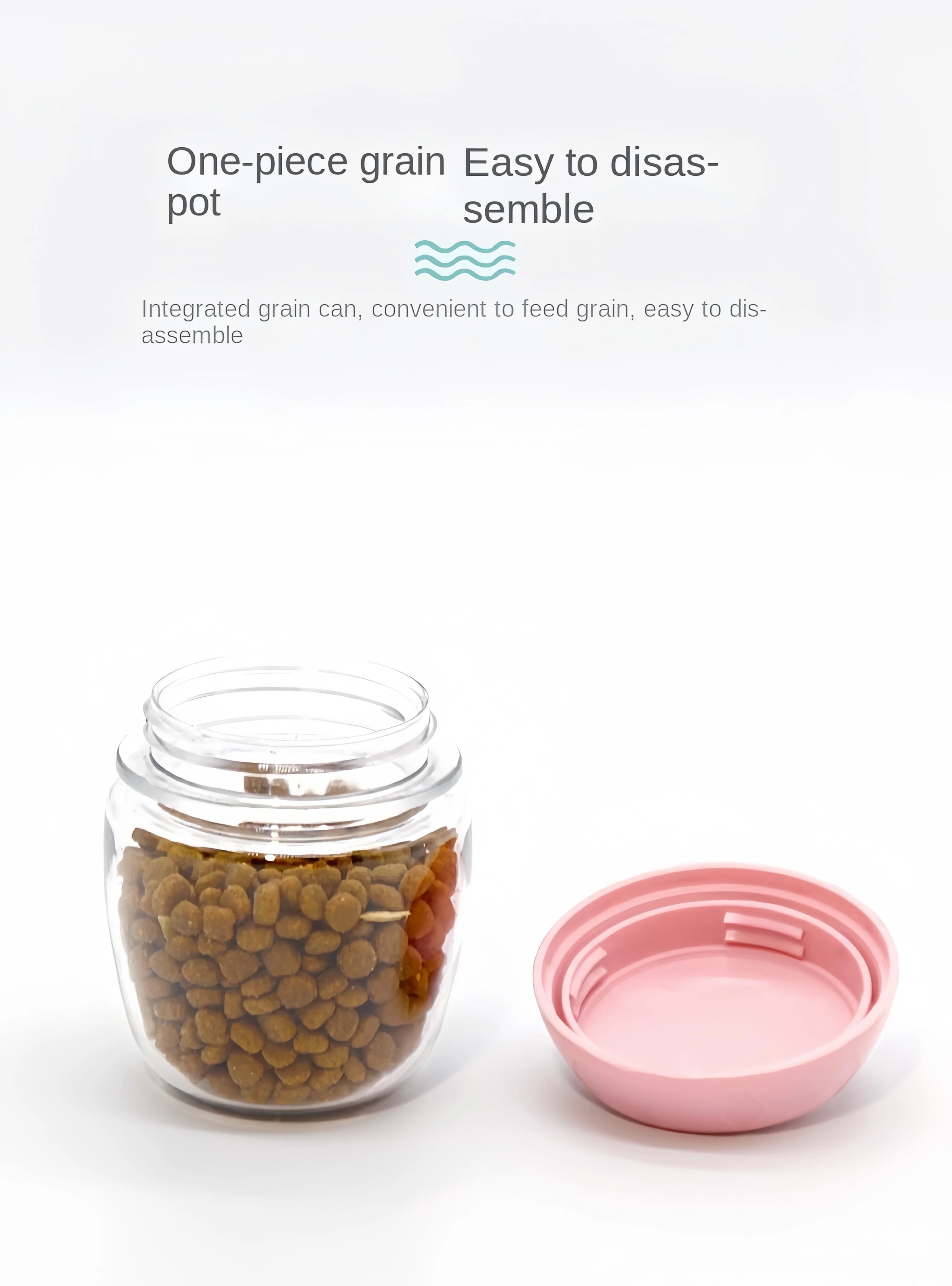 Portable Water Bottle with Food Storage