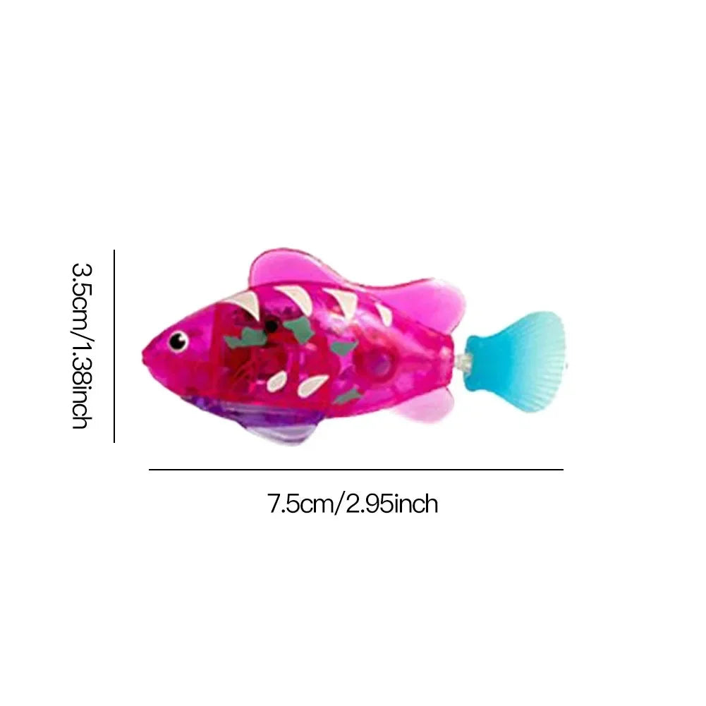 Cat Toy LED Swimming Robot Fish