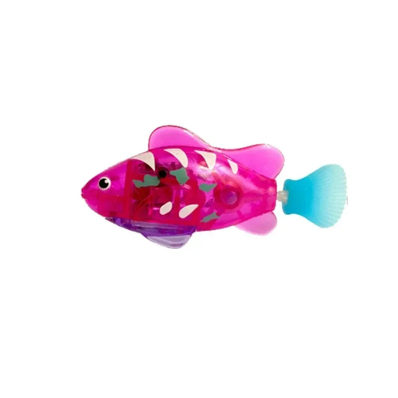Cat Toy LED Swimming Robot Fish