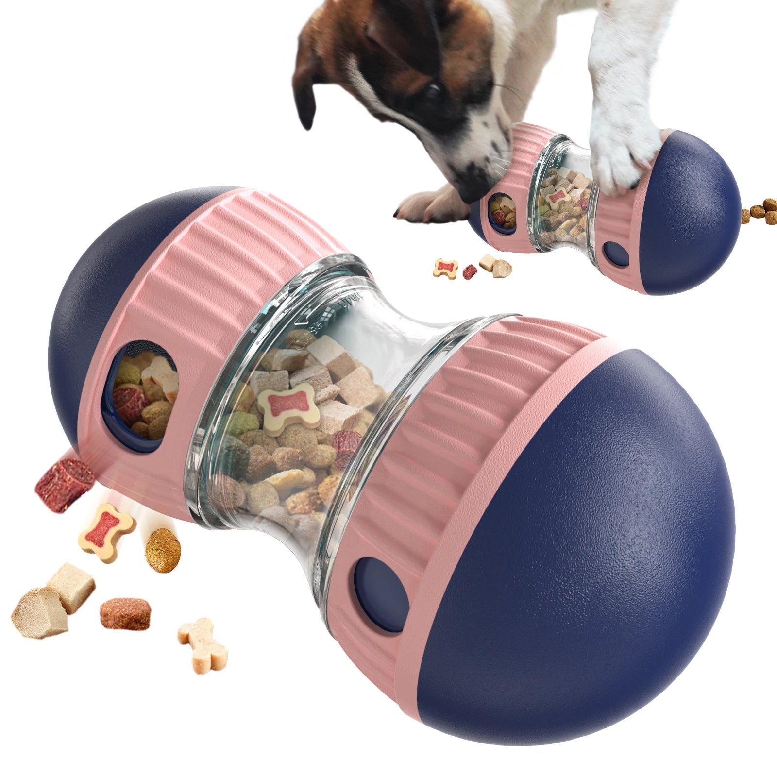 Dog Puzzle Toy Elliptical Track Rolling Ball