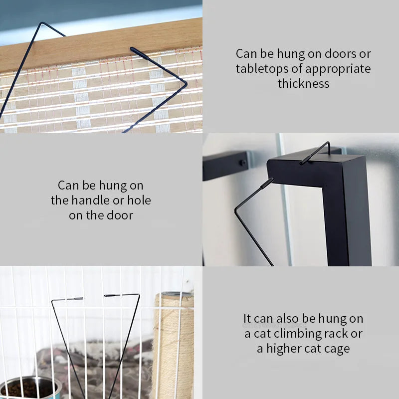 Door Hanging Cat Teaser Toy
